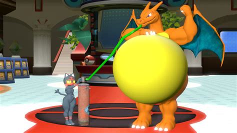 charizard inflation|charizard inflation animation.
